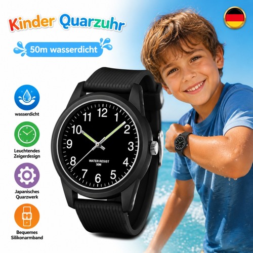 Kinderuhr wasserdicht quarzuhr - wasserdicht,