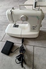 Victoria 2016 Elektrische Nähmaschine weiß mit Fußpedal Funktioniert Top