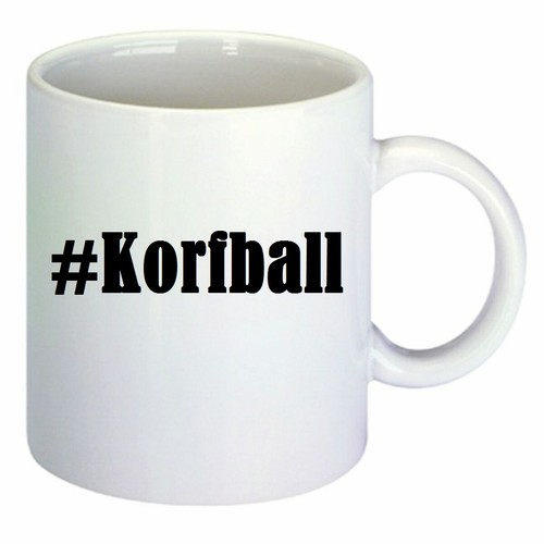 Kaffeetasse korfball hashtag - #korfball,