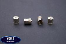 4 Stück Alu Ventilkappen in