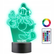 3D LED Nachtlampe Donald Duck Weihnachtsgeschenk