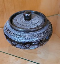 Steingut Topf 16 x 13 cm  mit Deckel, Vintage, sehr guter Zustand,  Westerwald