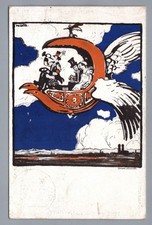 Bayern flugpostkarte - bayern,