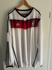 DFB Deutsche Nationalmannschaft Home Trikot Größe 3XL Adidas Langarm Weiß 