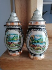 Antiker bierkrug humpen - 2,