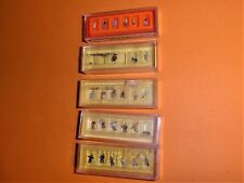 PREISER Z 5x Figuren-Sets für Spur Z #8511 #8514 #8520 #8521 #88517  (37)