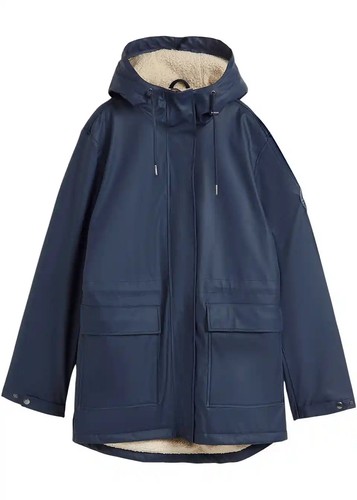 Regenjacke mit teddyfutter - regenjacke,