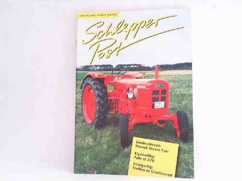 Schlepper post nov - nr., /