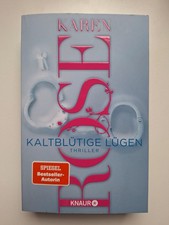 Karen Rose - Kaltblütige Lügen - Thriller - Softcover