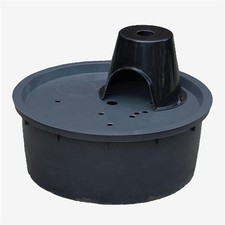 PE Becken mit GFK Deckel Ø 88