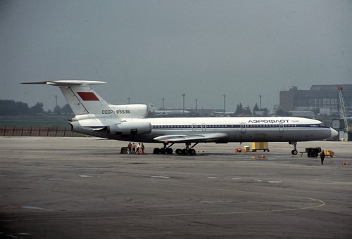 Aeroflot tupolev 154 - tupolev,