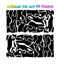 2x Camouflage Aufkleber Set