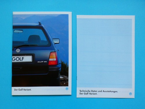 Prospekt katalog vw golf - /,