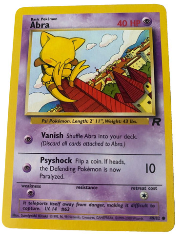 Abra team rocket - abra,