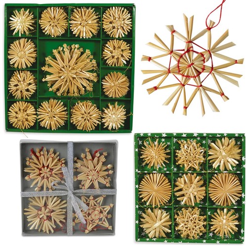 Strohsterne weihnachtsbaum - strohsterne,