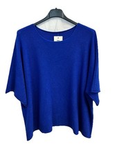 Damen Pullover Kurz Arm  Royal