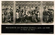 Koeln Rhein Marienbild von Stephan Lochner