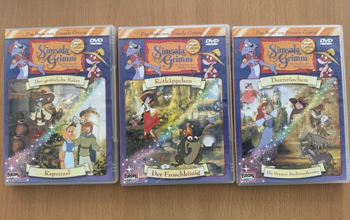 Simsala grimm dvd - 3x,