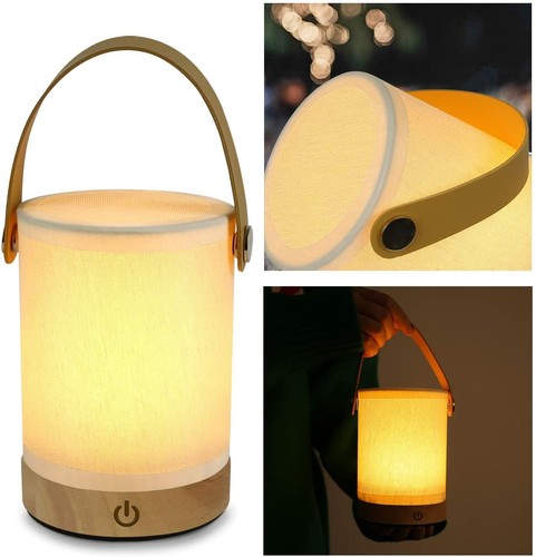 Zmh nachttischlampe touch led - nachttischlampe,