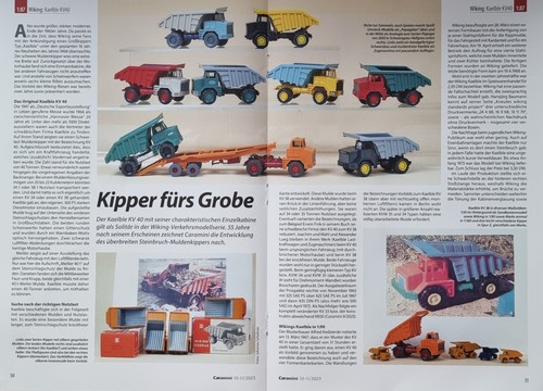 Wiking muldenkipper - -,