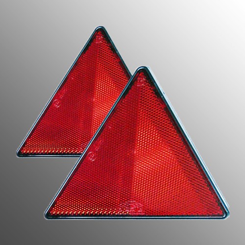 Dreieckrückstrahler - 2x,