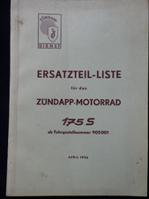 original ZÜNDAPP  175 S 1956