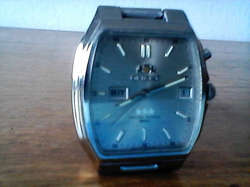 Herrenarmbanduhr silber orient - silber,