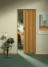 Falttür MARLEY President Vollamelle B 86 x H 205 cm Fb. buchefarben, Schloss