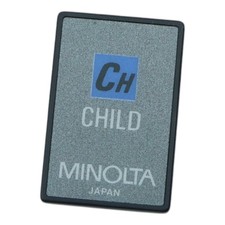 Minolta Child Programmkarte