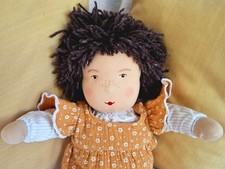Stoffpuppe nach Art Waldorfpuppe, neu, 40 cm, hochwertig von Hand genähte Puppe