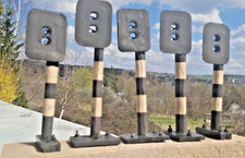 5x LICHT SIGNAL EISENBAHN SPUR