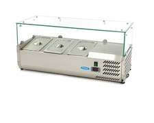 Aufsatzkühlvitrine - 95 cm -