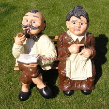 Oma Buch Opa Bank Gratenfigur