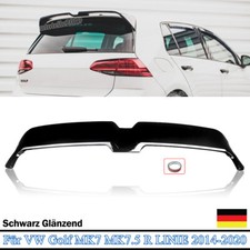 Dachkantenspoiler Schwarz