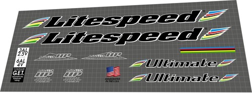 2004 litespeed ultimate decal - litespeed,