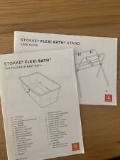 Babybadewanne Stokke Flexi Bath + Gestell + Neugeboreneneinsatz