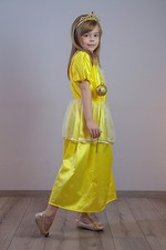 Prinzessin Kostüm gelb