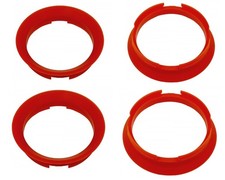 4 St.Zentrierringe 72,6 auf