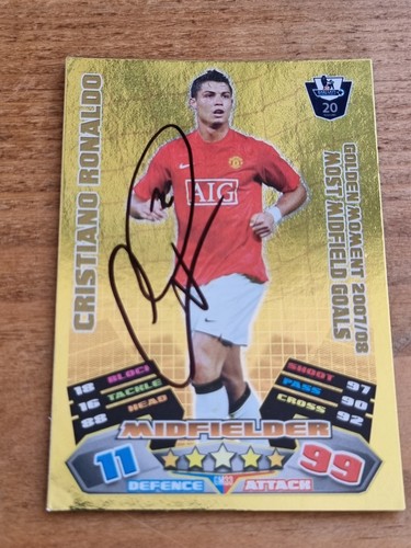 Christian ronaldo hand signed - ronaldo,
