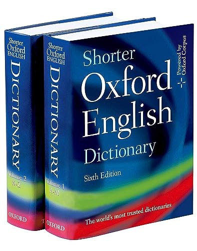 Shorter oxford english - oxford,