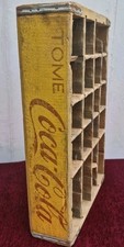 1950 Coca Cola Getränkekiste Kiste Holz Vintage Mexiko