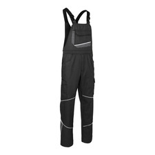 Kübler Latzhose Arbeitshose Hose Overalls schwarz anthrazit Größe 26 Form 3140