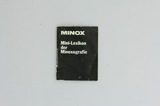 Broschüre Minox Mini-Lexikon