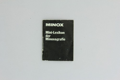 Broschüre minox mini lexikon - broschüre, mini-lexikon