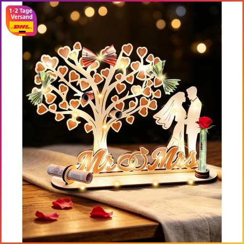 Geldgeschenk hochzeit holz - hochzeit,