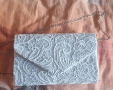 Damen Clutch Spitze Abendtasche Handtaschen Brauttasche Schultertasche Hochzeit