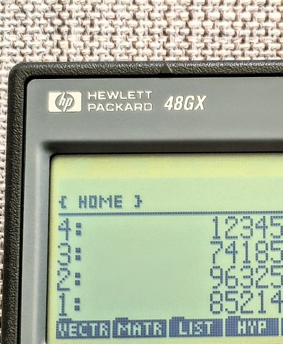 Hp48gx 128k ram - hp48gx,