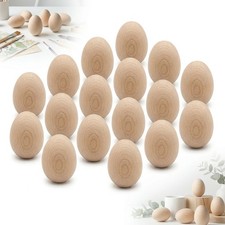 HOLZEI Decoupage EIER Holz-Ei