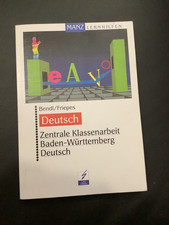 Deutsch zentrale Klassenarbeit