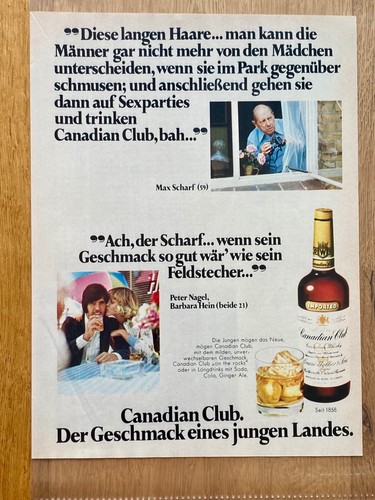 Canadian club whisky original - canadian,